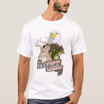 Diseño Country Proud - camiseta