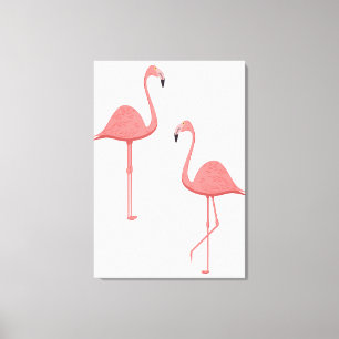 Diseño creativo de arte artístico Flamingo