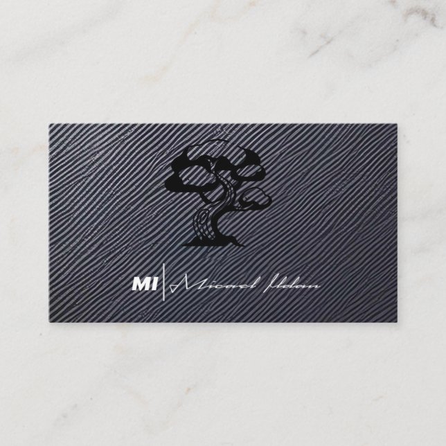 Diseño creativo y único de tarjetas de visita (Anverso)