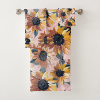 Diseño de acuarela de girasol