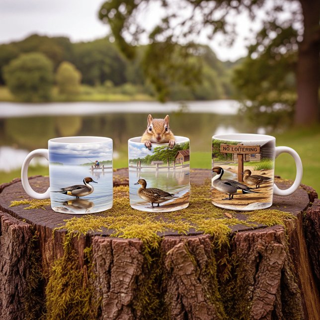 Diseño de ajuste digital de tazas de pintail de no (Subido por el creador)