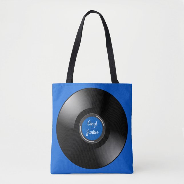 Diseño de álbum de grabación de vinilo en bolsa (Anverso)