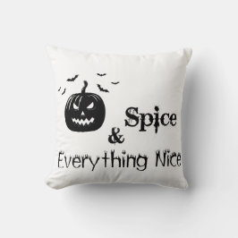 Diseño de almohada de Halloween Throw