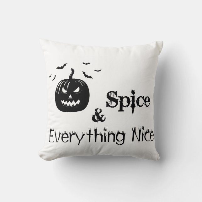 Diseño de almohada de Halloween Throw (Anverso)