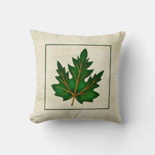 Diseño de almohada temática de la temporada de oto