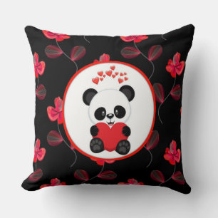 Diseño de almohadas de Beauty panda
