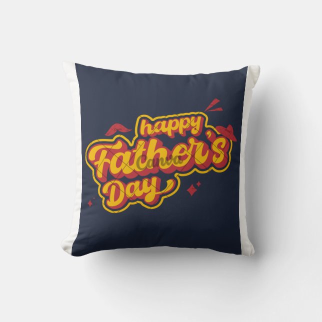 diseño de almohadas especial para el día del padre (Anverso)