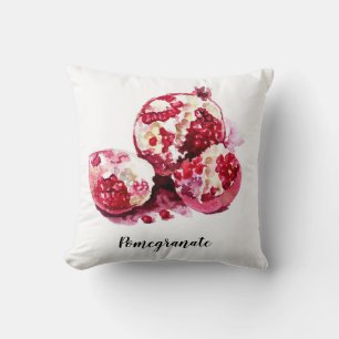 Diseño de almohadas granadas.