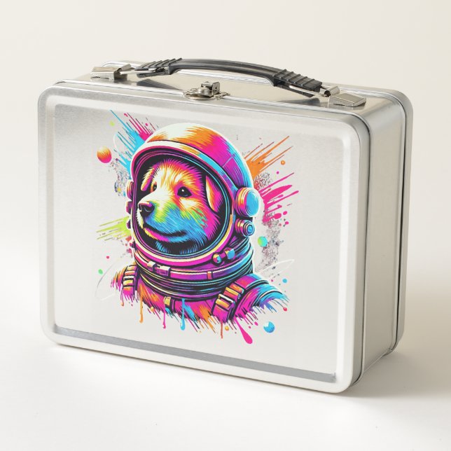 Diseño de amante de perro espacial (Anverso)