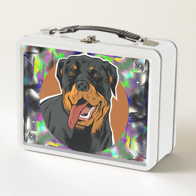 Diseño de Amante de Perro Rottweiler (Anverso)