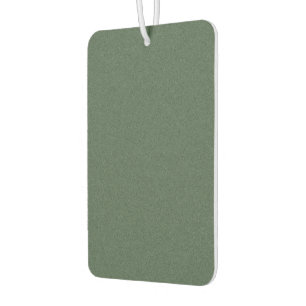 Diseño de ambientador de coche con textura verde e