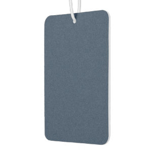 Diseño de ambientador de coche de textura azul ele