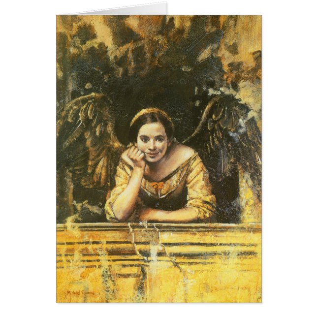 Diseño de ángel renacentista (Frente)