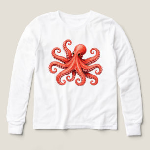 Diseño de animal marino de pulpo del océano
