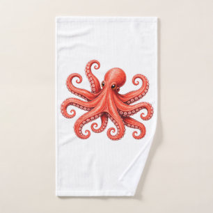 Diseño de animal marino de pulpo del océano