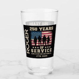 Diseño de Aniversario Patriótico 250 Años de Servi