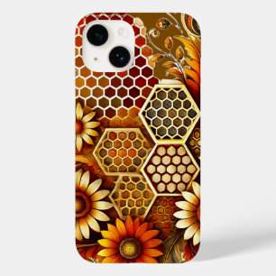 Diseño de apicultura   Funda de iPhone 14