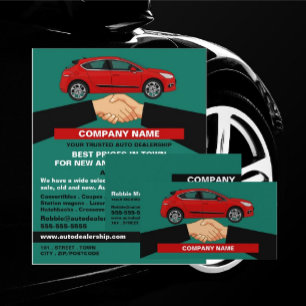 Diseño de apretón de manos, publicidad de distribu