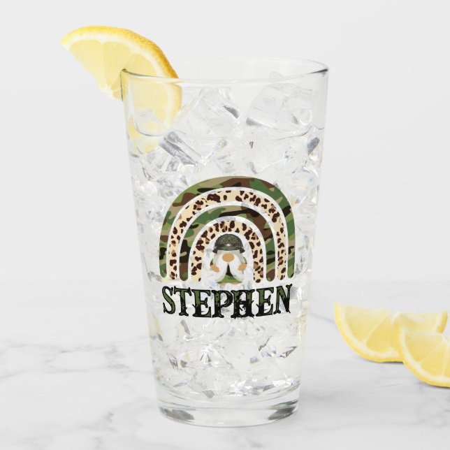 Diseño de arcoiris de camuflaje personalizado (Anverso (hielo))