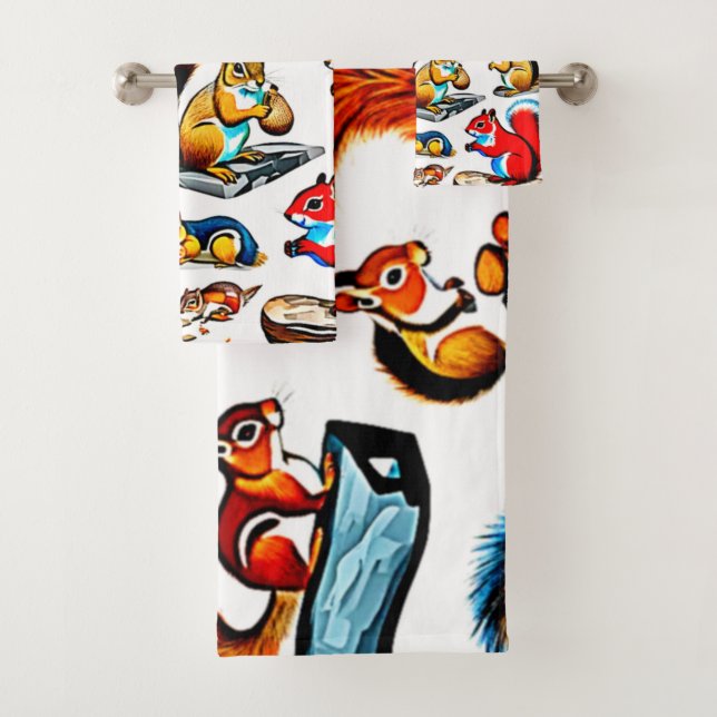 Diseño de ardillas y chipmunks canadienses (In situ)