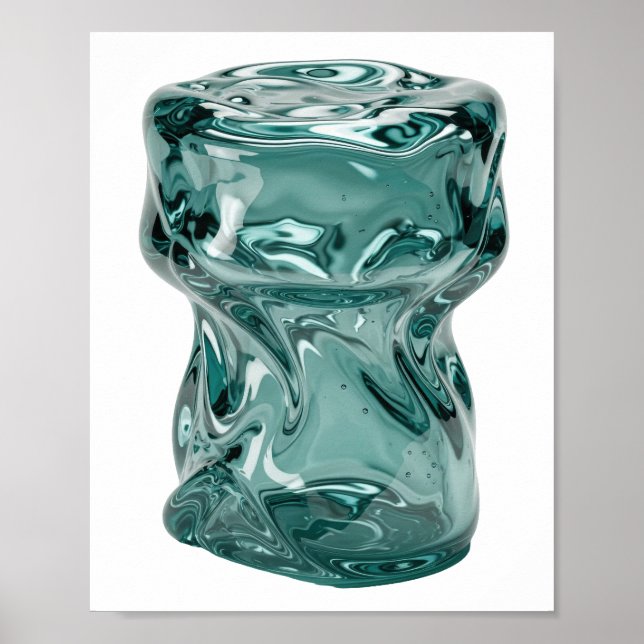 Diseño de ARTE ABSTRACTO Clásico Plateado v2 (Frente)
