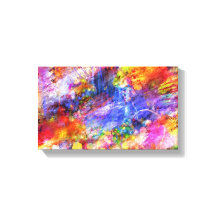 Diseño de arte abstracto de color rojo amarillo az