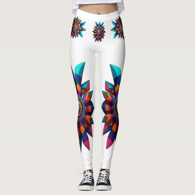 Diseño de arte americano nativo Leggings de impres (Anverso)