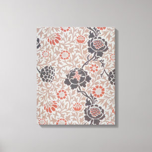Diseño de arte botánico de William Morris Grafton