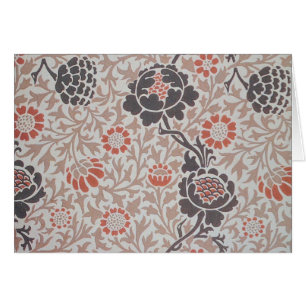 Diseño de arte botánico de William Morris Grafton