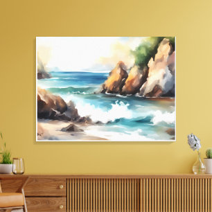 Diseño de arte de fondo de pintura de color de agu