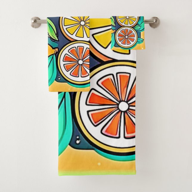 Diseño de arte de frutas de cítricos (In situ)