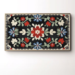 Diseño de arte folclórico vintage