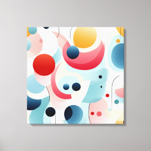 Diseño de arte geométrico Arte de lienzo