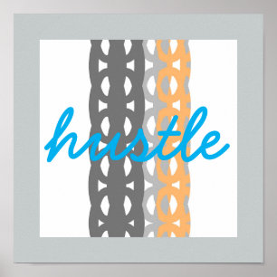 Diseño de arte gráfico abstracto poster con texto