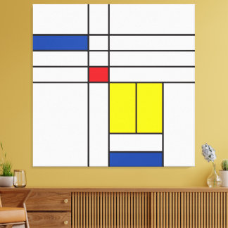 Diseño de Arte Moderno Minimalista De Stijl Mondri