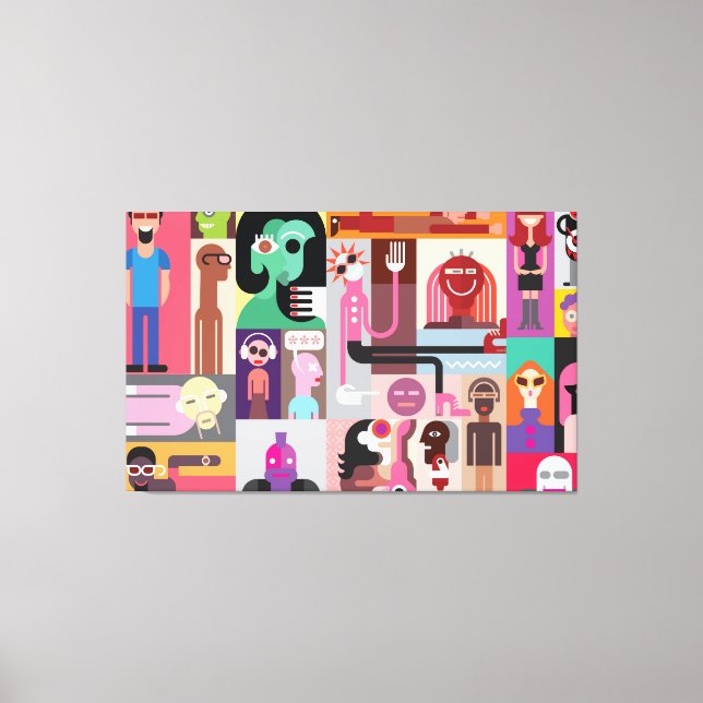 Diseño de arte pop (Anverso)