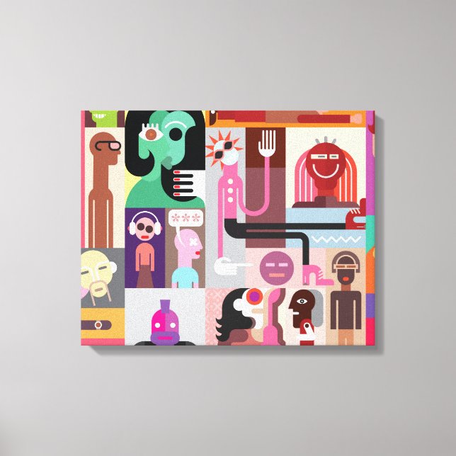 Diseño de arte pop (Anverso)