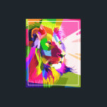 Diseño de arte pop primático de color león-62501<br><div class="desc">Diseño de arte pop primático de color león-62501</div>