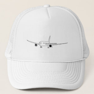 Diseño de avión Trucker Hat, Sombrero de Camión