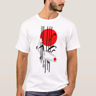 Diseño de bambú - Nishikigoi - Koi Fish 5 camiseta