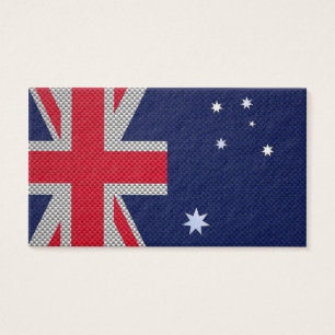 Diseño de bandera de Australia en un estilo cromad