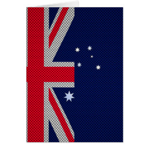 Diseño de bandera de Australia en un estilo cromad