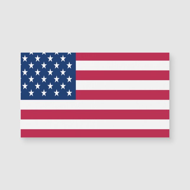 Diseño de bandera de Estados Unidos (Anverso)