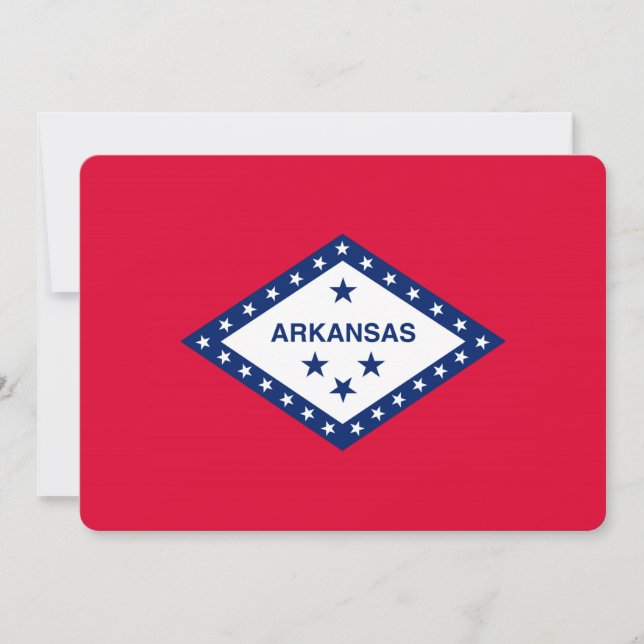 Diseño de bandera del estado de Arkansas (Anverso)