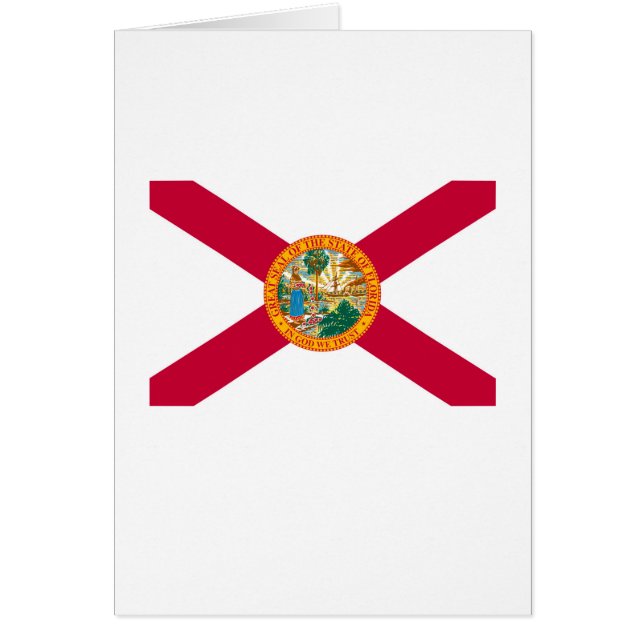 Diseño de bandera del estado de Florida (Frente)