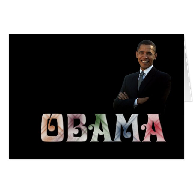 Diseño de Barack Obama (Anverso (Horizontal))
