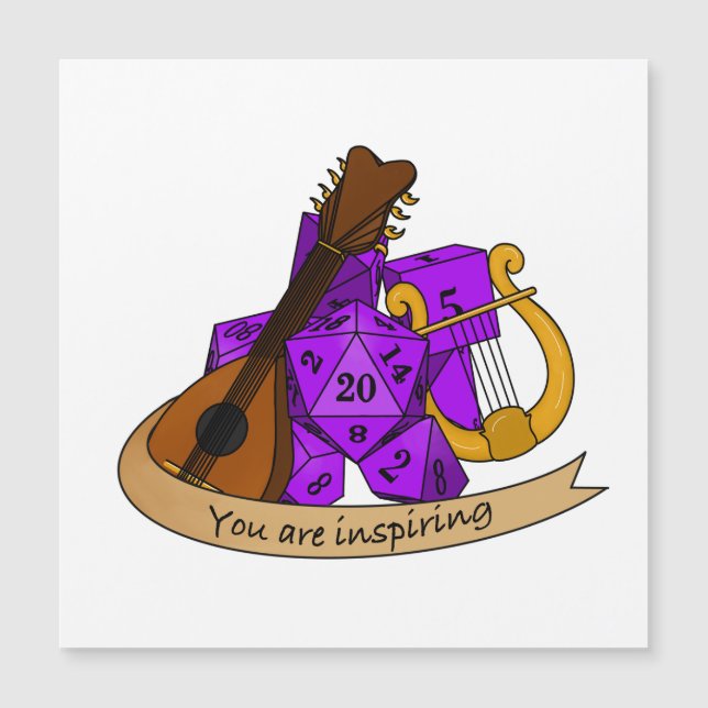 Diseño de Bard Dice (Anverso)