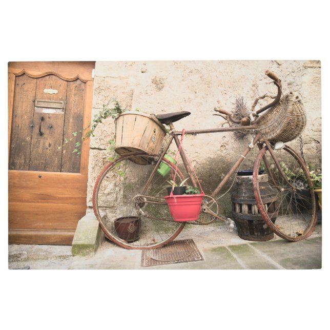 Diseño de bicicletas Arte mural Metalizado (Anverso)