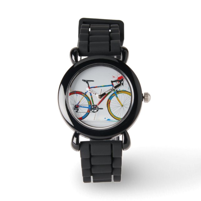 Diseño de bicicletas reloj de pulsera (Anverso)