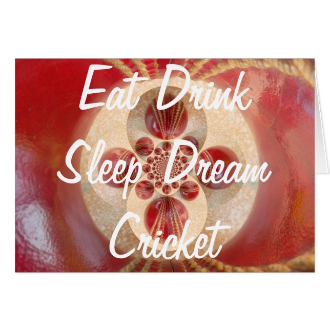 Diseño de bolas de críquet rojo (Anverso (Horizontal))